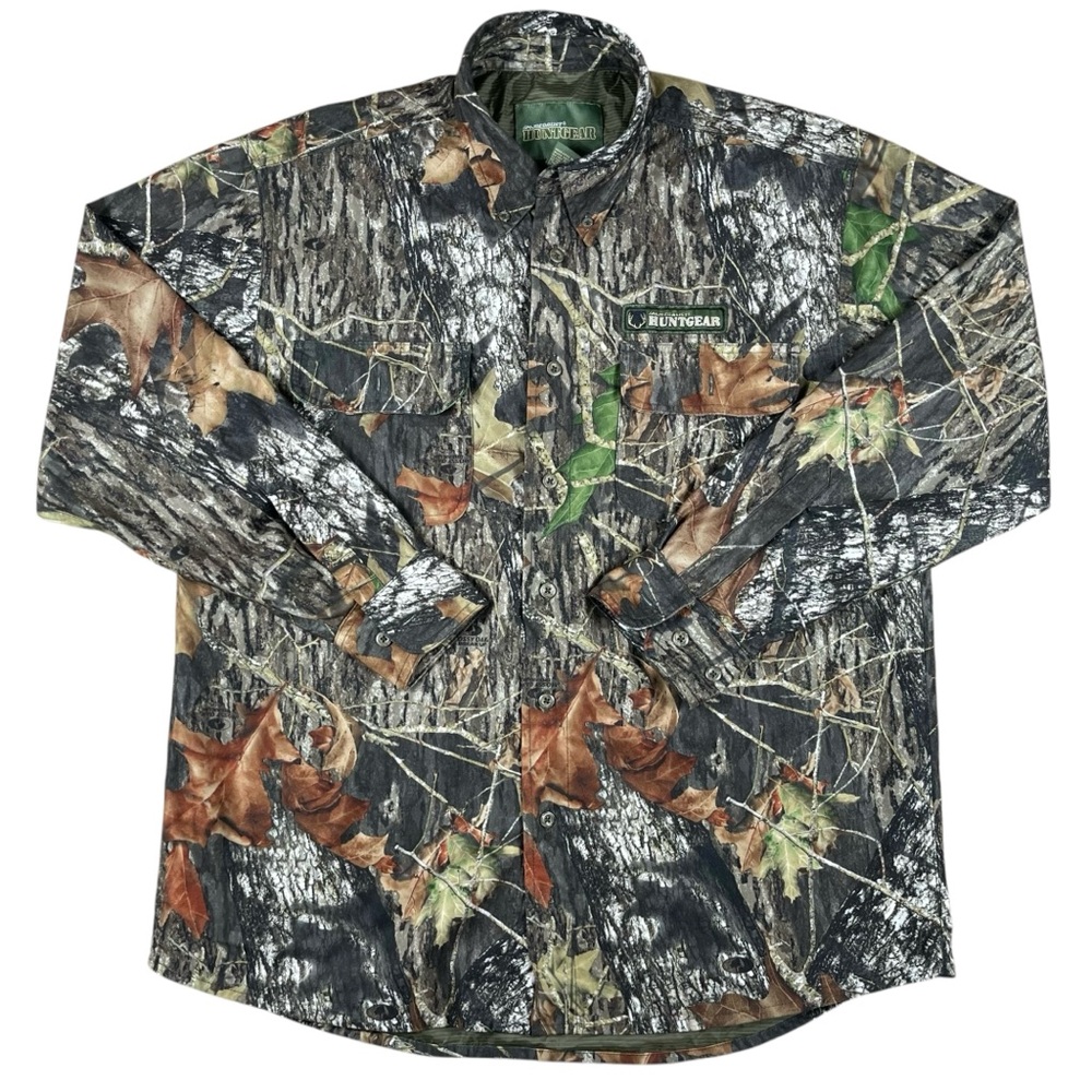 Medalist Huntgear Men’s Camo Silvermax Scent Control Water Resistant Shirt Sz L